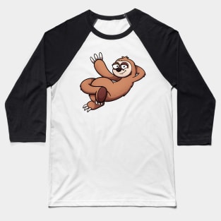 Lazy Sloth Greeting Baseball T-Shirt